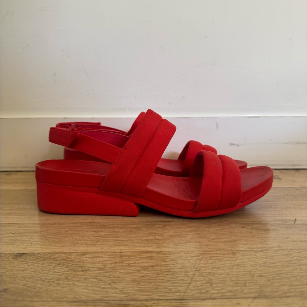 Camper sandals red SUPER CUTE sz 40